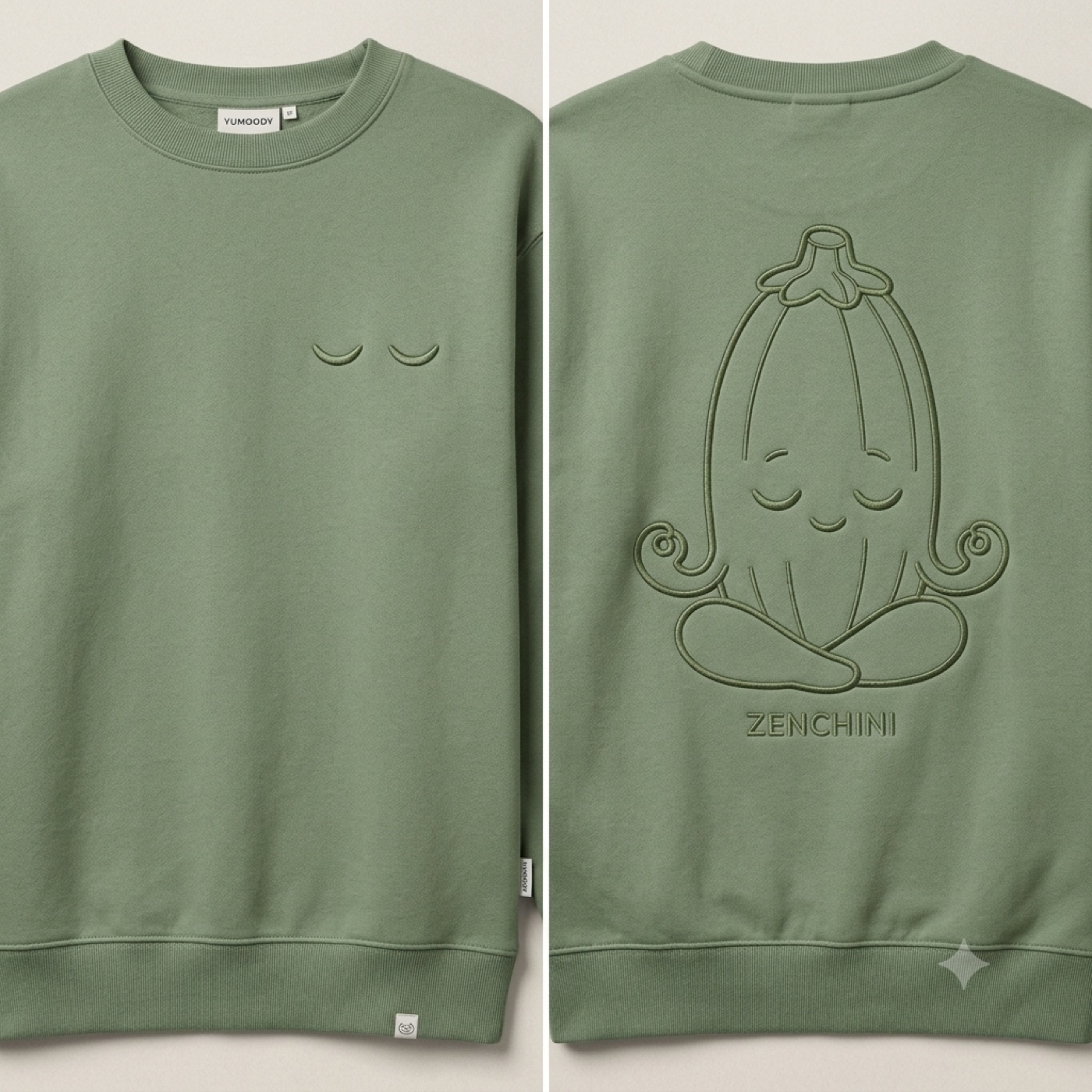 Fine-Adjacent Sweatshirt featuring Zenchini